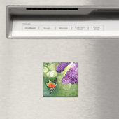 Aimant Hummingbird Hawk Moth and Lilacs (In Situ (Lave-vaisselle))