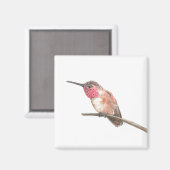 Aimant Hummingbird watercolor (Recto/Verso)