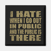 Aimant humoristiques sarcastiques introvertis (Devant)