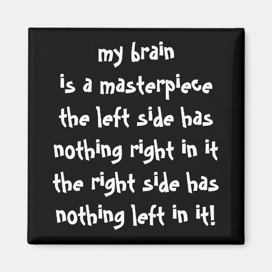 Aimant humour (Devant)