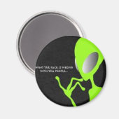 Aimant Humour Alien (Recto/Verso)