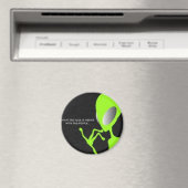 Aimant Humour Alien (In Situ (Lave-vaisselle))