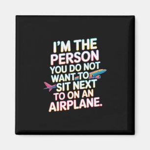 Aimant Humour d'aéroport débridé Blague de vacances drôle