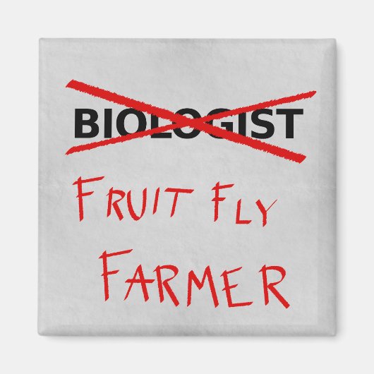 Aimant Humour de biologie (Devant)