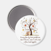 Aimant Humour de l'arbre généalogique (Recto/Verso)