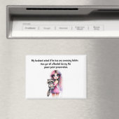 Aimant Humour de mari drôle (In Situ (Lave-vaisselle))