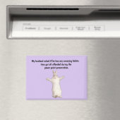 Aimant Humour de mari drôle (In Situ (Lave-vaisselle))