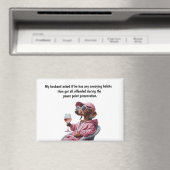 Aimant Humour de mari drôle (In Situ (Lave-vaisselle))