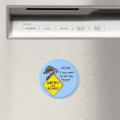 Aimant Humour de rage de route (In Situ (Lave-vaisselle))