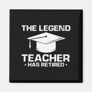 Aimant Humour de retraite pour les femmes mentors légenda