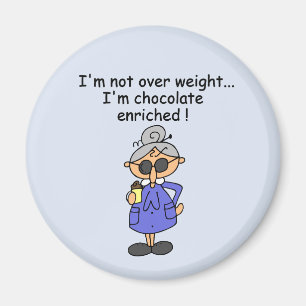 Aimant Humour enrichi par chocolat