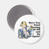 Aimant Humour Internet (Recto/Verso)