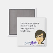 Aimant Humour positif (Recto/Verso)