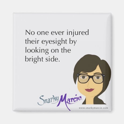 Aimant Humour positif (Devant)