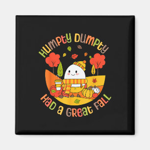Aimant Humpty Dumpty A Eu Une Grande Chute Oeuf Drôle Tha