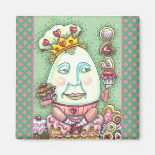 AIMANT HUMPTY ROI DES COEURS ET CONFISERIES, SAINT-VALENT