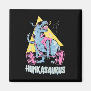Aimant Hunkasaurus T Rex Dinosaure Drôle De Gym Et D'entr