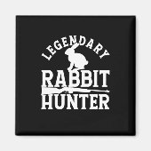 Aimant Hunter lapin légendaire (Devant)