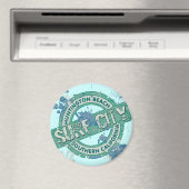 Aimant Huntington Beach Southern California Surf City (In Situ (Lave-vaisselle))