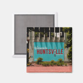 Aimant Huntsville Alabama Rocket City (Recto/Verso)