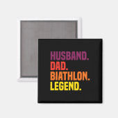 Aimant Husbynd Dad Biathlon Legend (Recto/Verso)