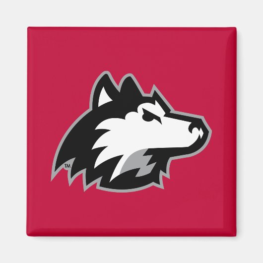 Aimant Huskies du nord de l'Illinois (Devant)