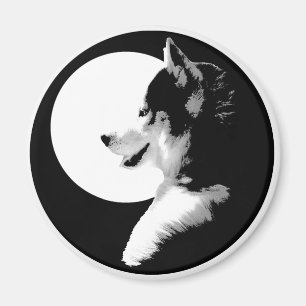 Aimant Husky Fridge Magnet Alaskan Sled Dog Magnet