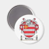 Aimant Hussey Family Crest (Recto/Verso)