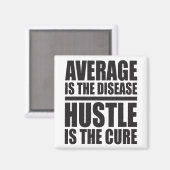 Aimant Hustle - Mots Motivationnels (Recto/Verso)