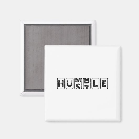 Aimant Hustlehumble - Motivation  (Recto/Verso)