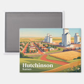Aimant Hutchinson Kansas (Recto/Verso)