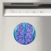 Aimant Hyacinths splower Cadeau de Pâques peinture floral (In Situ (Lave-vaisselle))