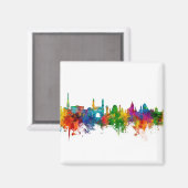 Aimant Hyderabad Skyline Inde (Recto/Verso)