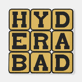 Aimant Hyderabad, Ville en Inde (Devant)