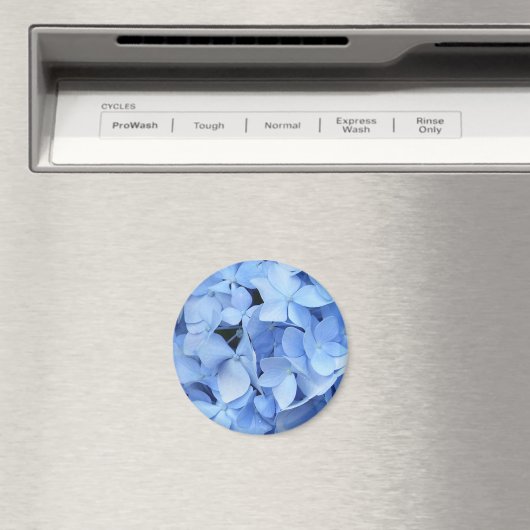 Aimant - Hydrangée bleue (In Situ (Lave-vaisselle))