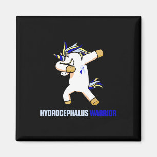 Aimant Hydrocéphalie Survivant Unicorn Guerrier de sensib