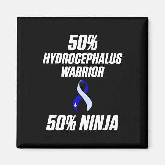 Aimant Hydrocéphalie Survivor Ninja (Devant)
