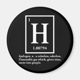 Aimant hydrogène - un gaz qui se transforme en personnes