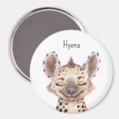Aimant Hyène Animale Mignonne (Recto/Verso)