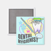 Aimant Hygiéniste dentaire (Recto/Verso)