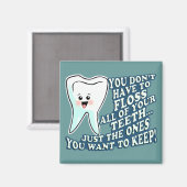 Aimant Hygiéniste dentaire (Recto/Verso)