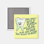 Aimant Hygiéniste dentaire (Recto/Verso)