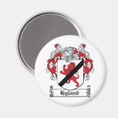 Aimant Hyland Family Crest (Recto/Verso)