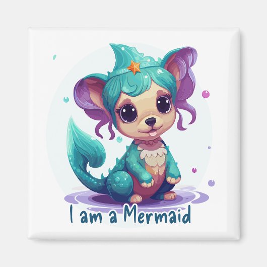 Aimant I am a Mermaid too (Devant)