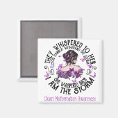 Aimant I Am The Storm Chiari Malformation Awareness (Recto/Verso)