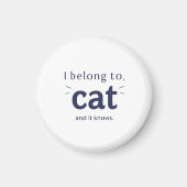 Aimant I Belong to Cat (Devant)