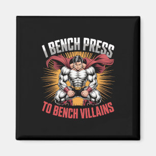 Aimant I Bench Press to Bench Villages Anime Hero Gym Mem