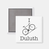 Aimant I Bike Duluth (Recto/Verso)