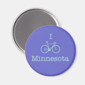 Aimant I Bike Minnesota (Recto/Verso)