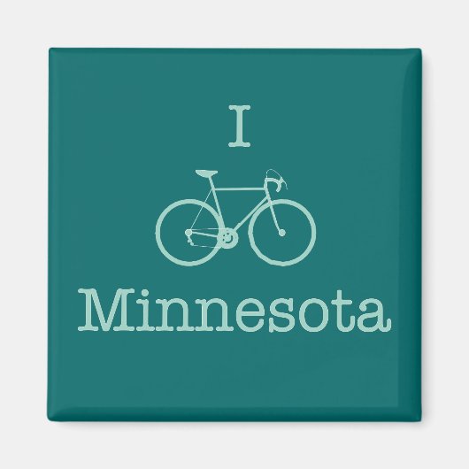 Aimant I Bike Minnesota (Devant)